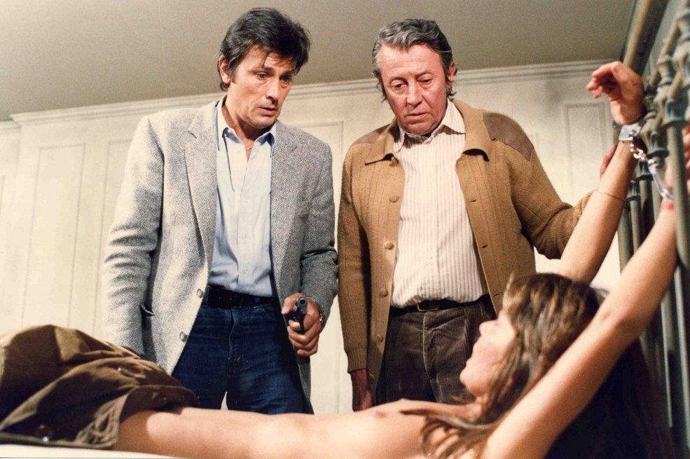 Ann Pario et Alain Delon