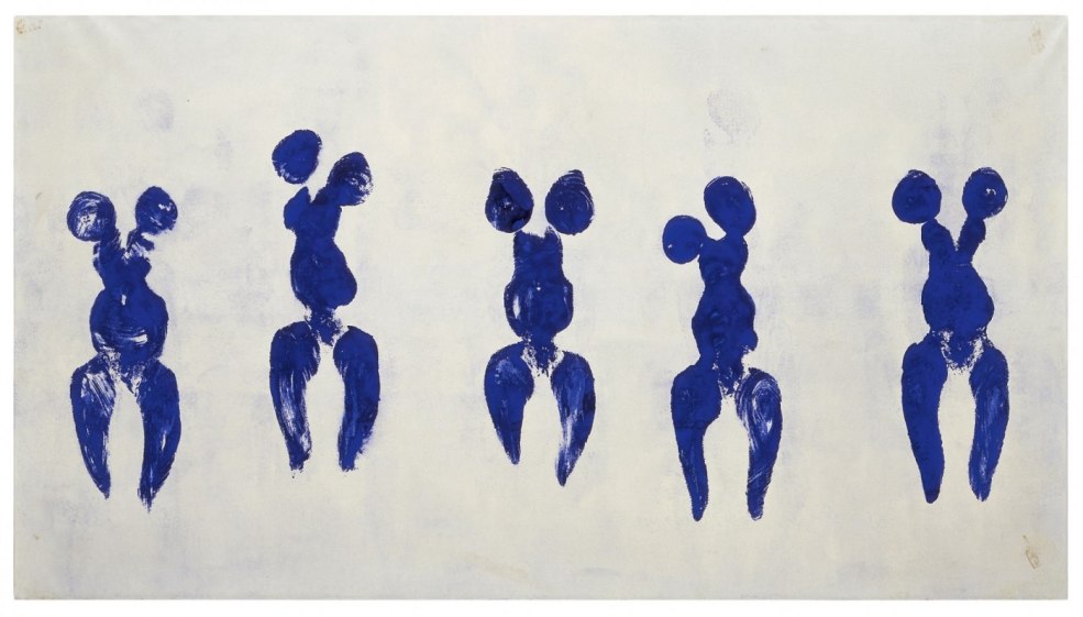 Yves Klein Anthropométrie 1960