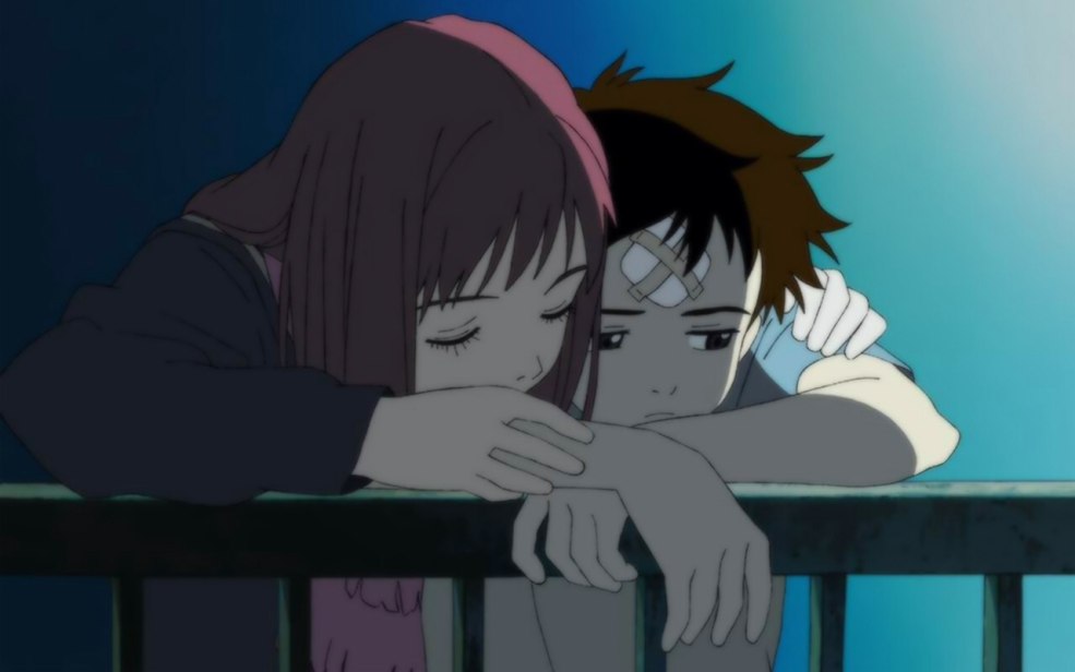 Gif romantique d'anime
