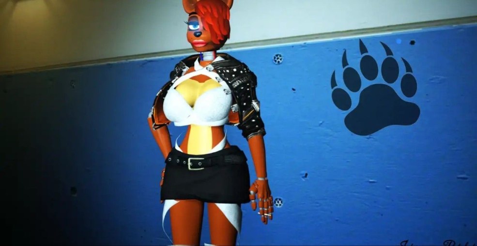 Comic anime au nombril gros