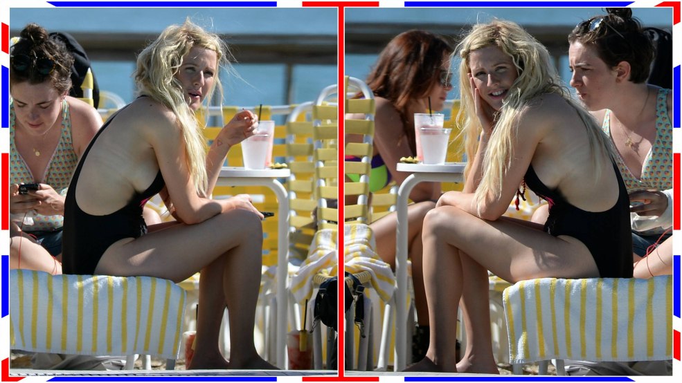 Ellie Rousell en maillot de bain