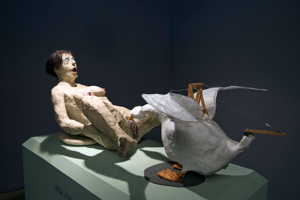 Henry Ferdinand Hoffmann. "Leda et Swan", 1886