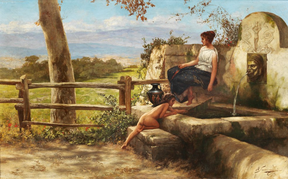 Heinrich Ippolitovich Semiradsky Naiads