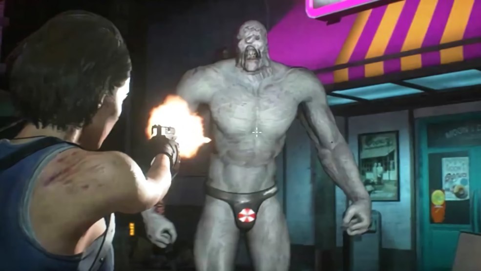 Resident Evil 3 Remake mod Némesis