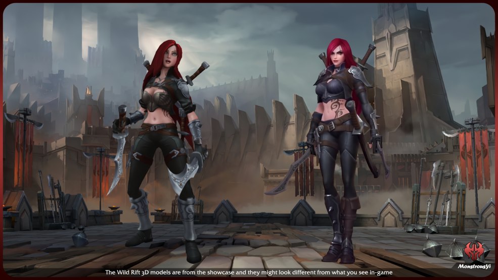 Katarina lol Wilde Rift