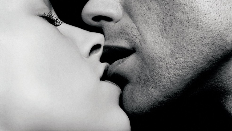 Embrasser sur les lèvres