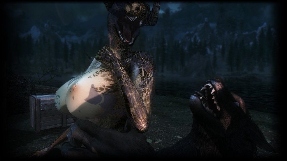 Skyrim Werewolf Argonian