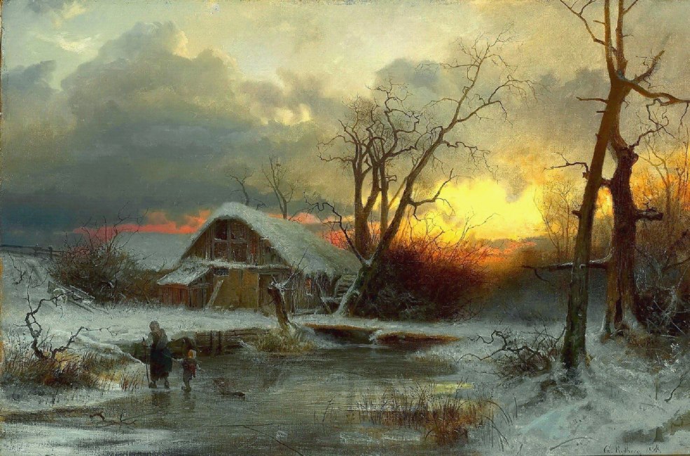 Artiste Gustaf Rydberg (1835 - 1933) -