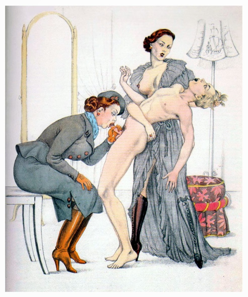 Dessins de Bernard Montorgiel -Porno