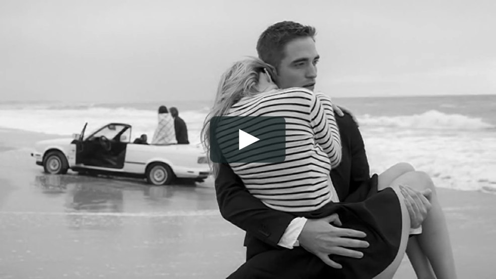 Robert Pattinson de Dior Advertising