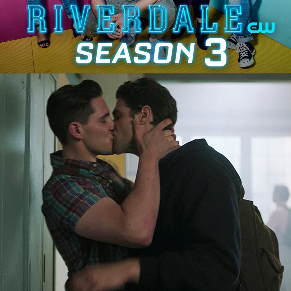 Riverdale Kevin et Moose Kiss