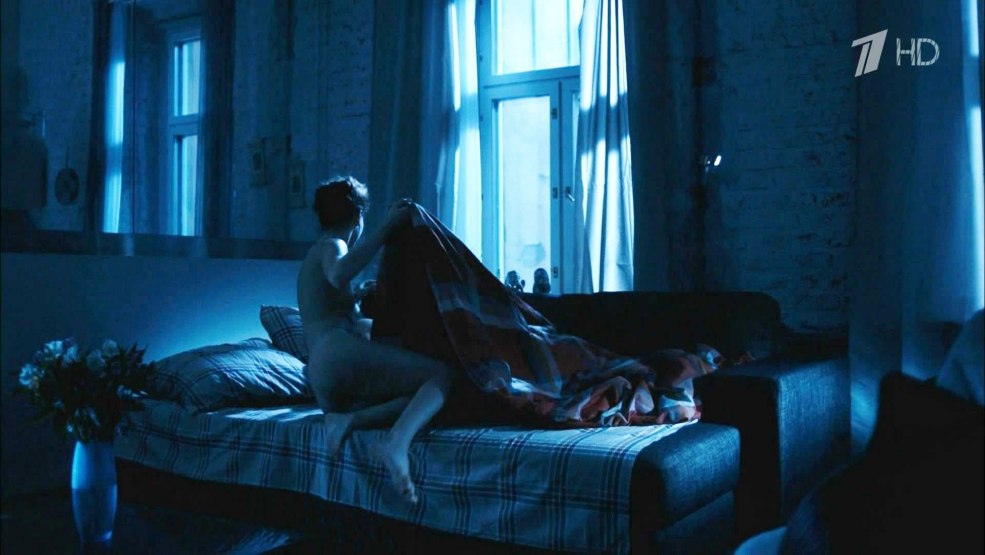 L'actrice Konyashkina est nue