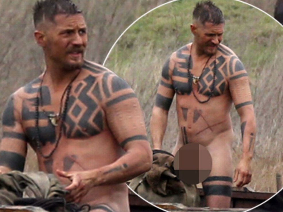 Naked Tom Hardy à Bronezon
