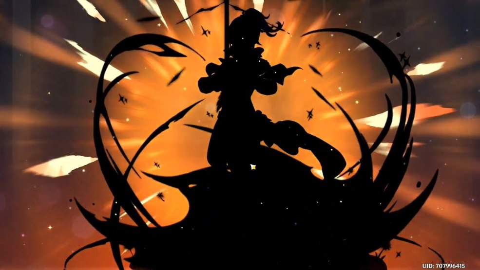 Gene est tombé sur Genshin Impact Skrin