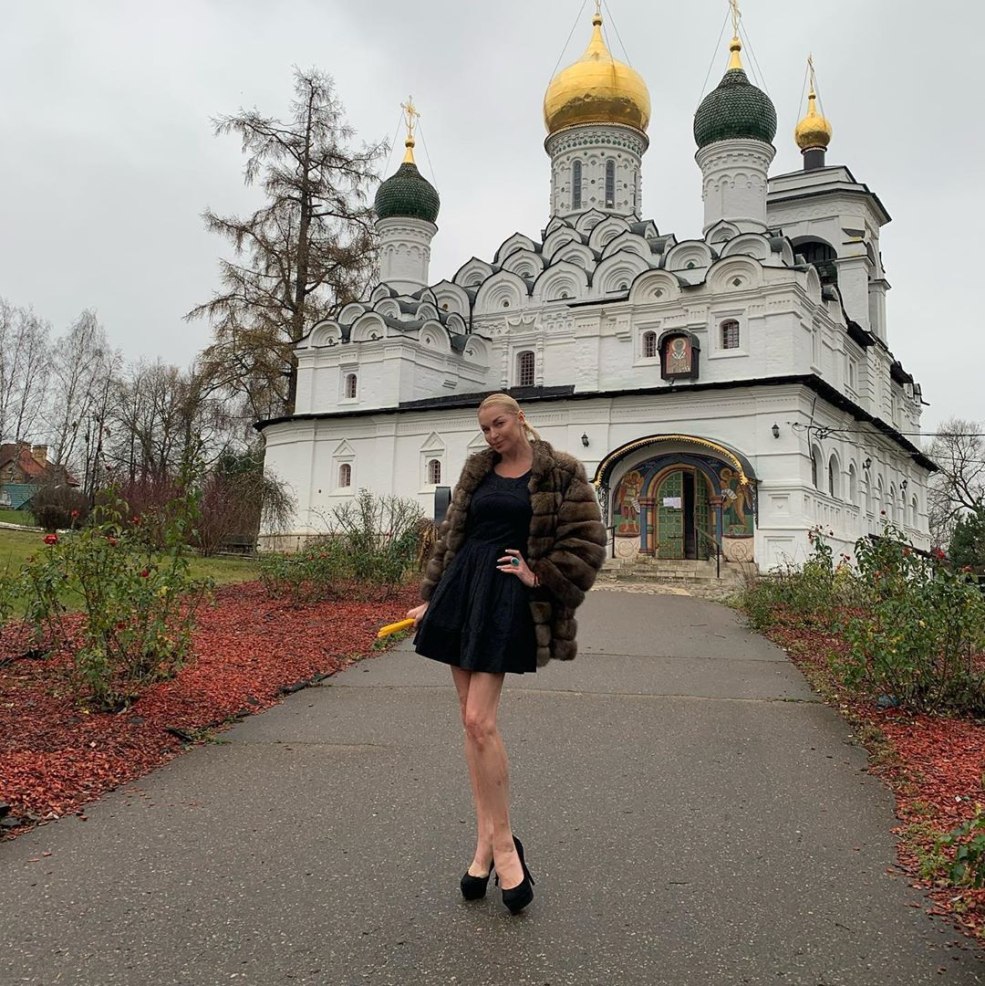 Anastasia Volochkova dans la police