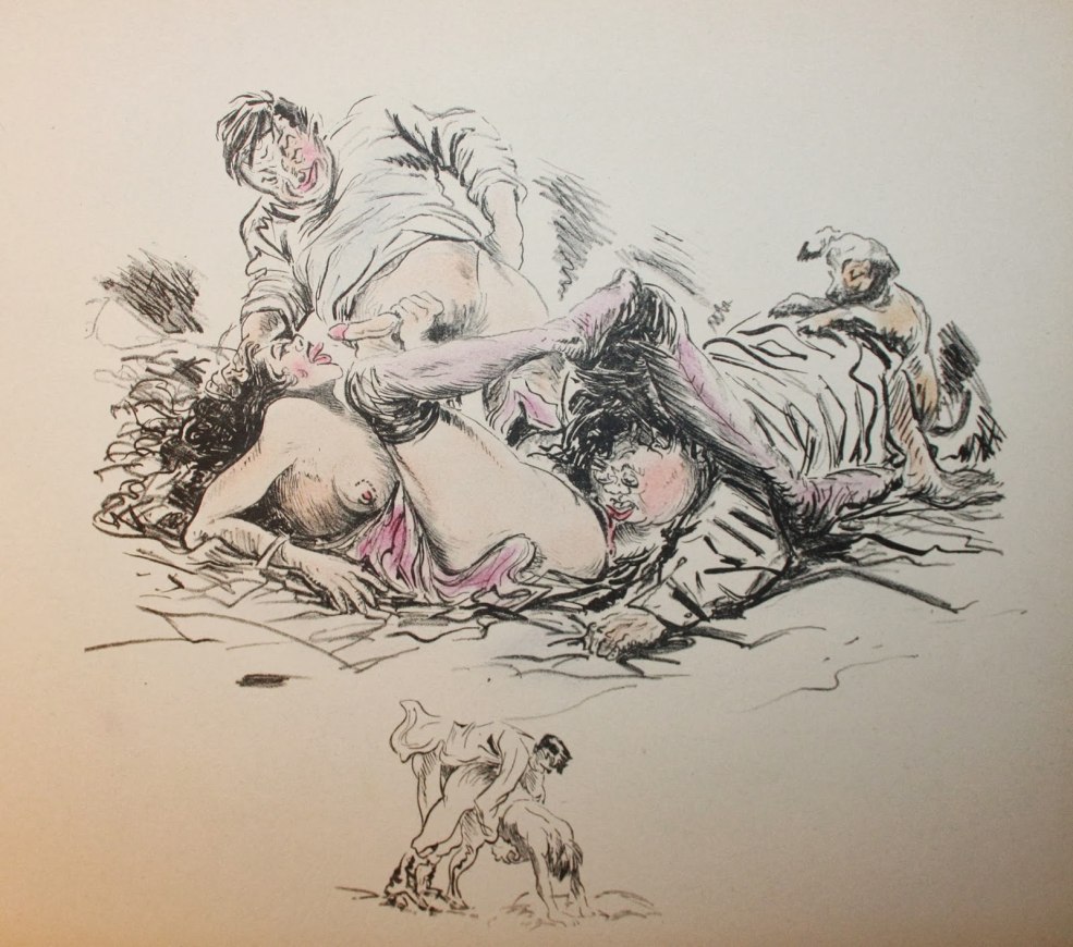 Modèles érotiques de rétro