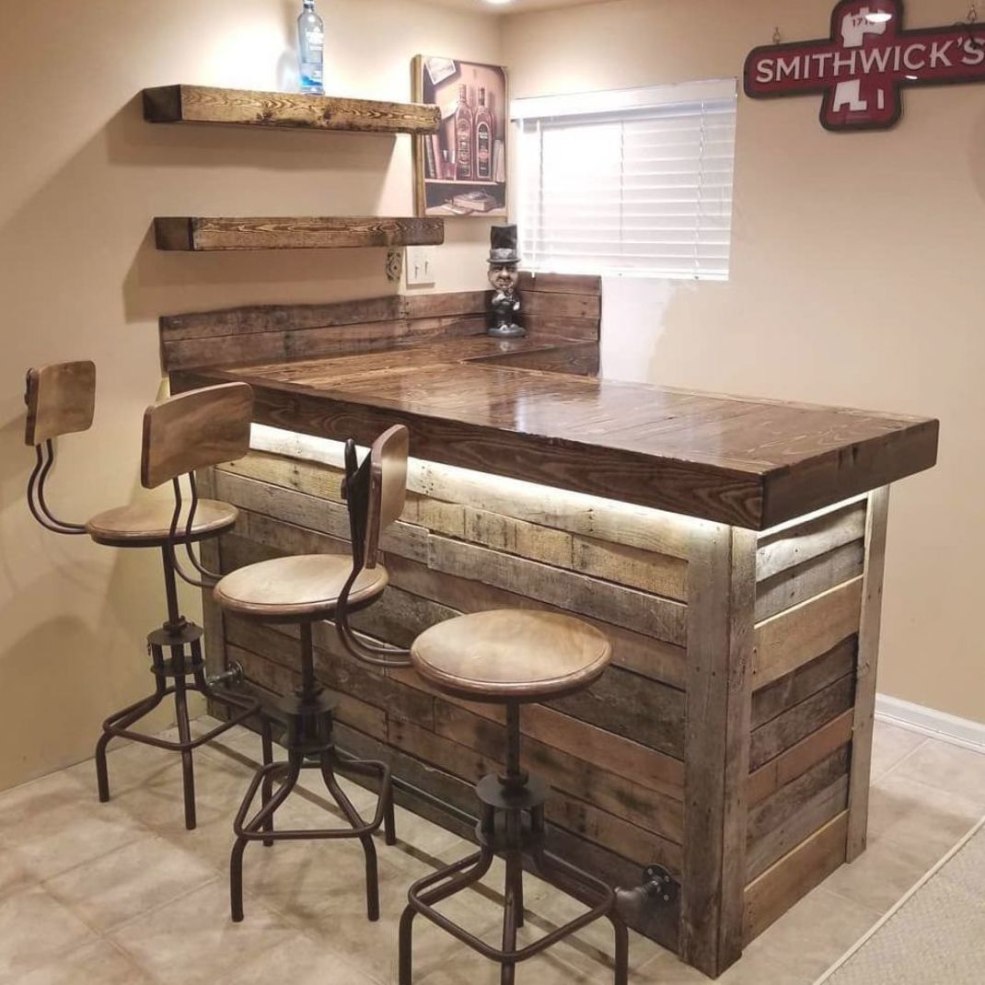 Bar à palettes