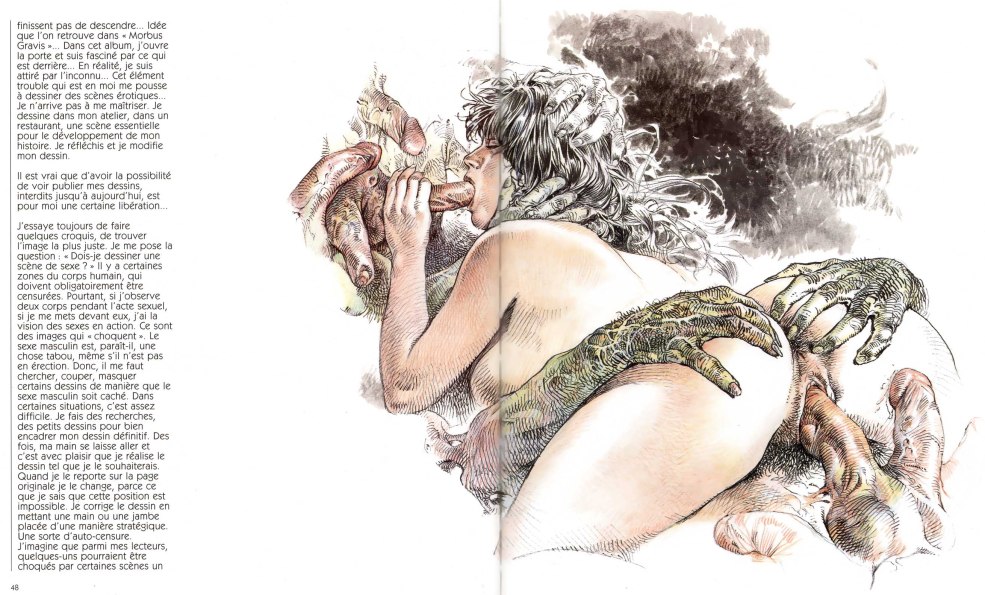 Paolo Serpiers Drawings Inceste