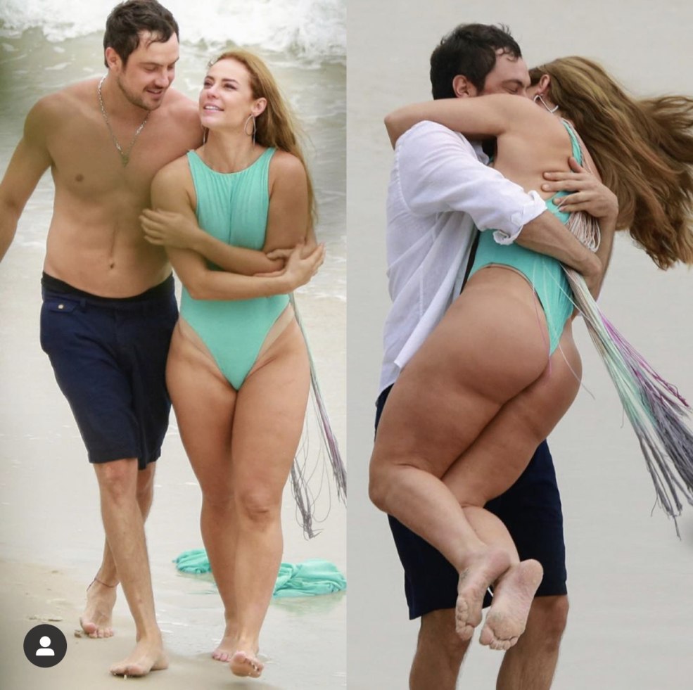 William Oliveira avec sa femme