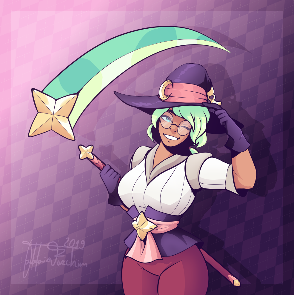 Dance anime de la lame des élémentalistes