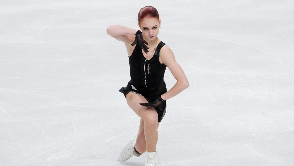 Anna Shcherbakova Elizaveta Tuktamysheva et Alexander Trusova