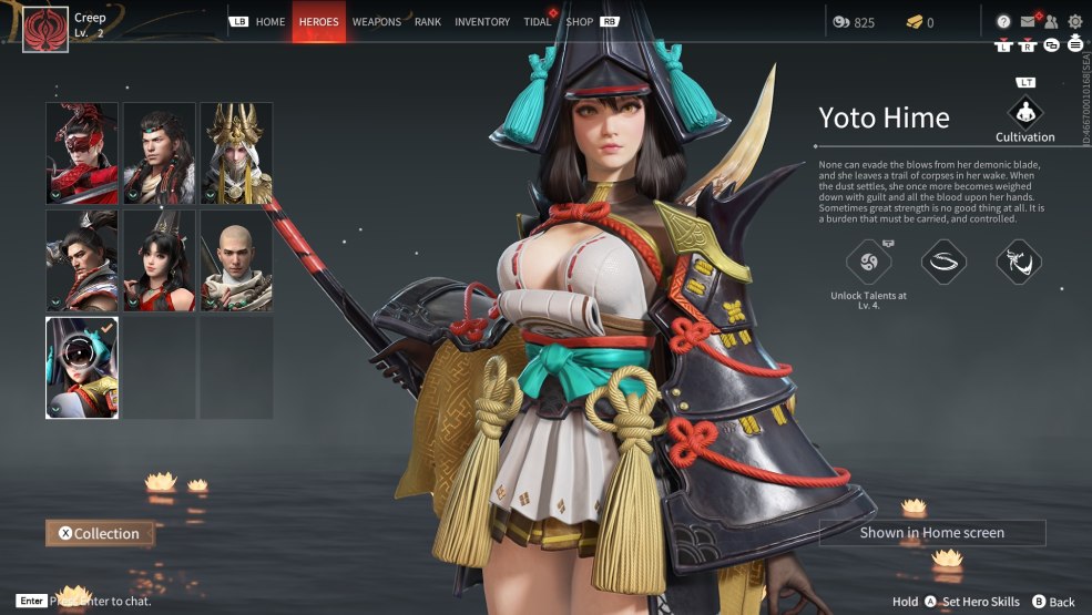 Héros Naraka Bladepoint