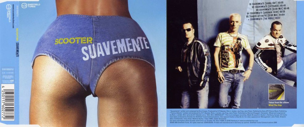 Adolescent sur une illustration de scooter