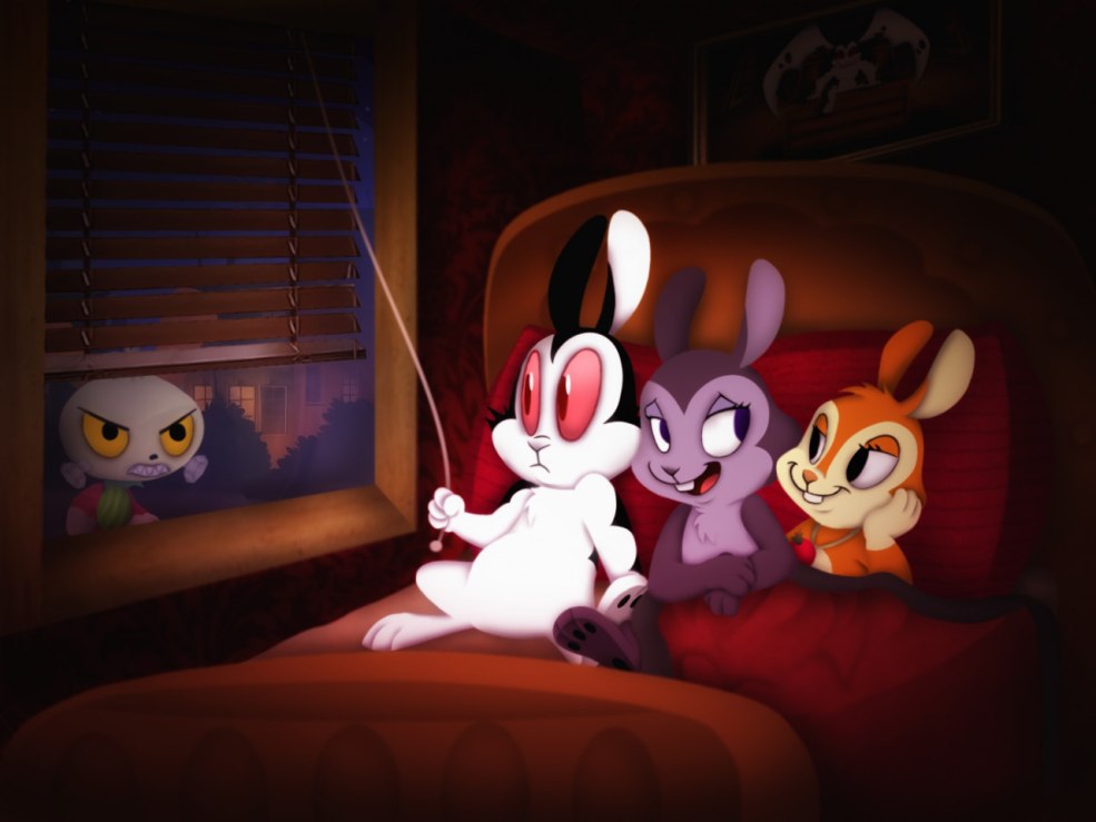 Pinky partager avec la fille par exemple et Rudolph Vampire 2017 Bannikula