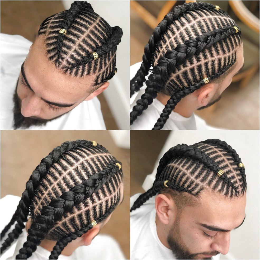 Les tresses en osier sont des hommes