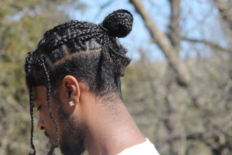 Tresses de tissage masculin