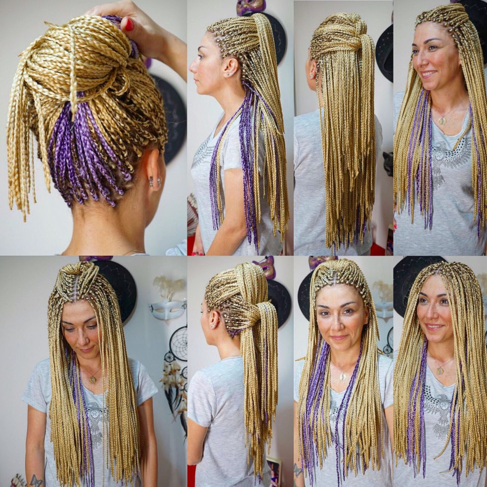 Coiffures avec afroceses