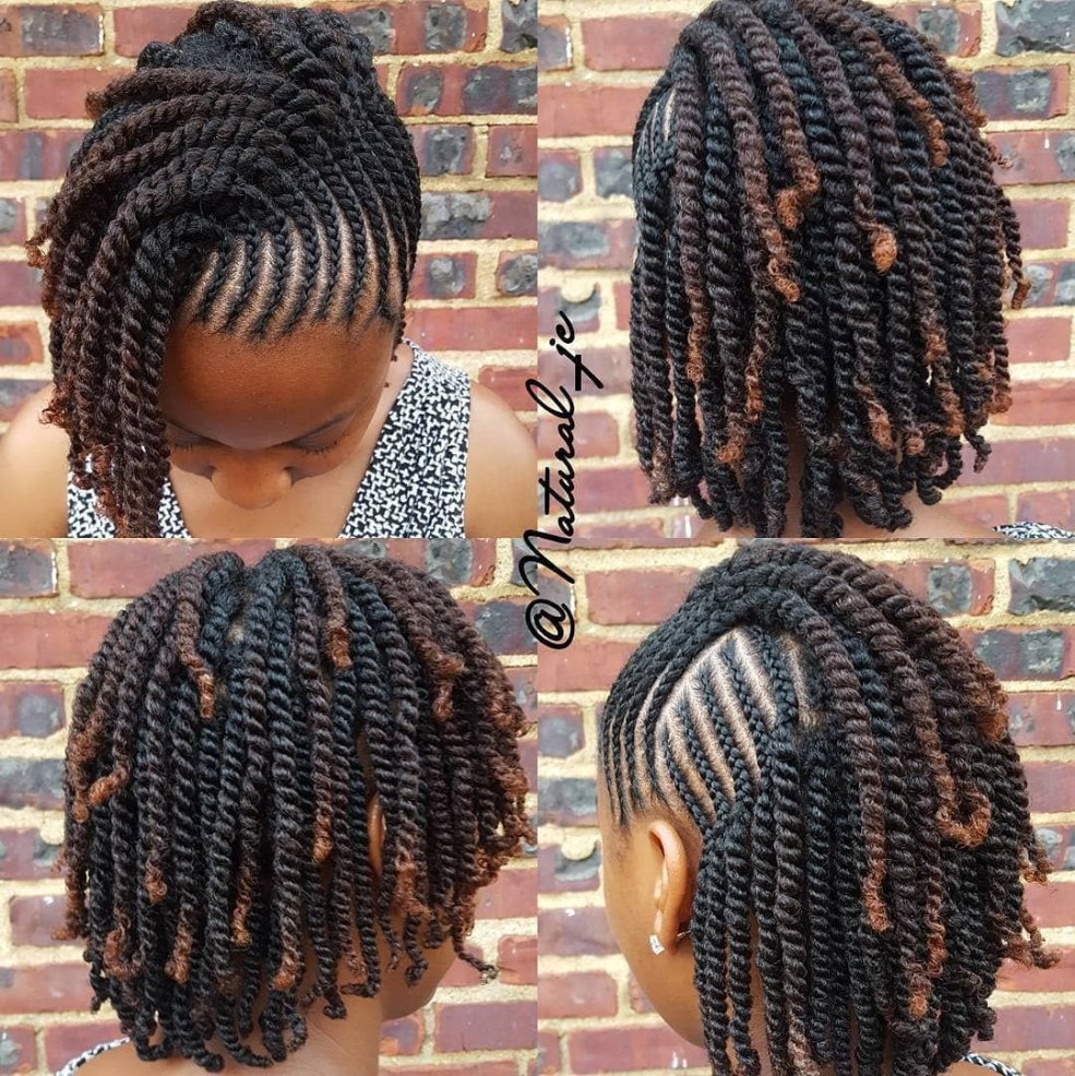 Tissage afrokosyk aux enfants