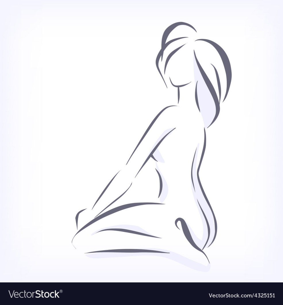 Silhouette des femmes dans le fond de la mer