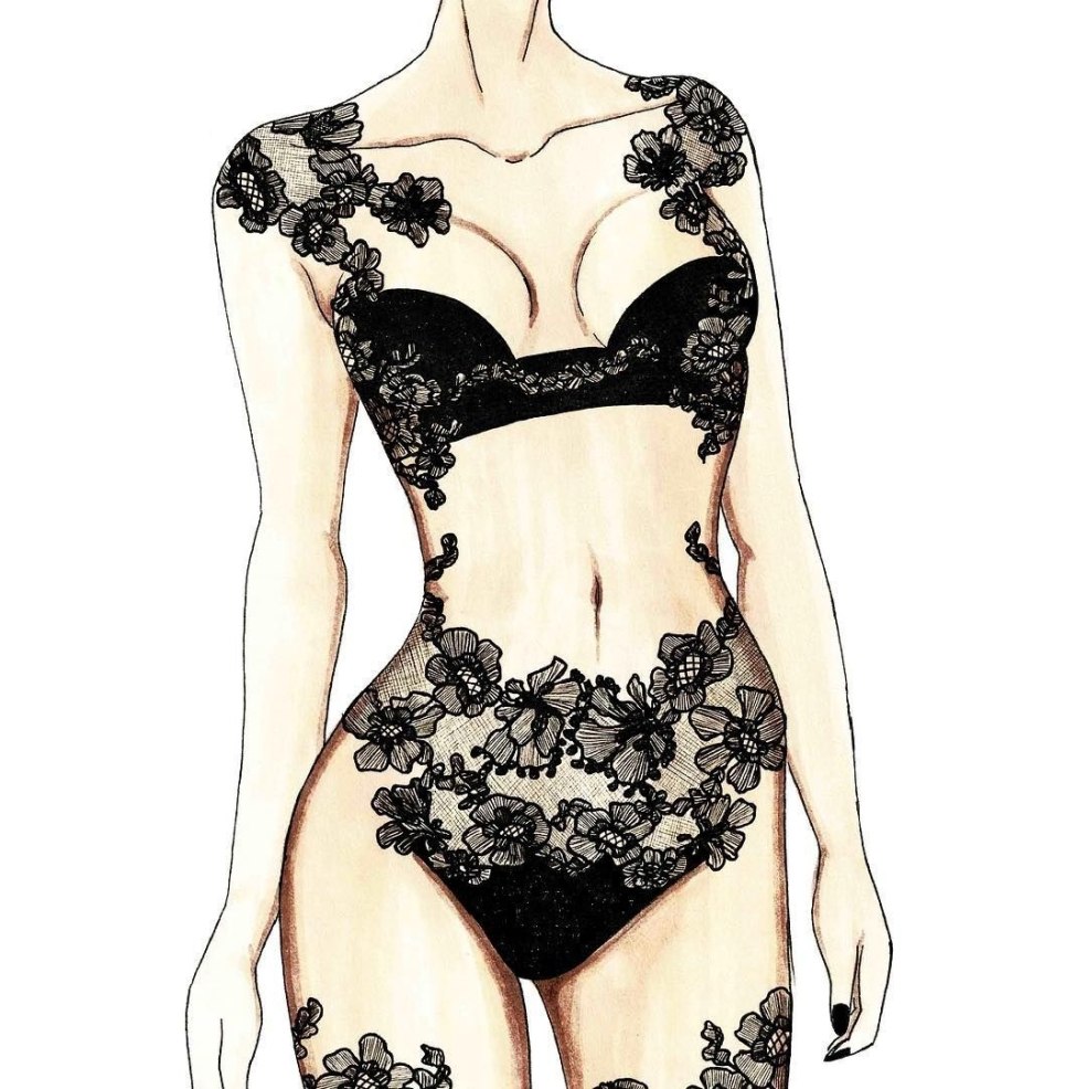 Girl in Heels Vector