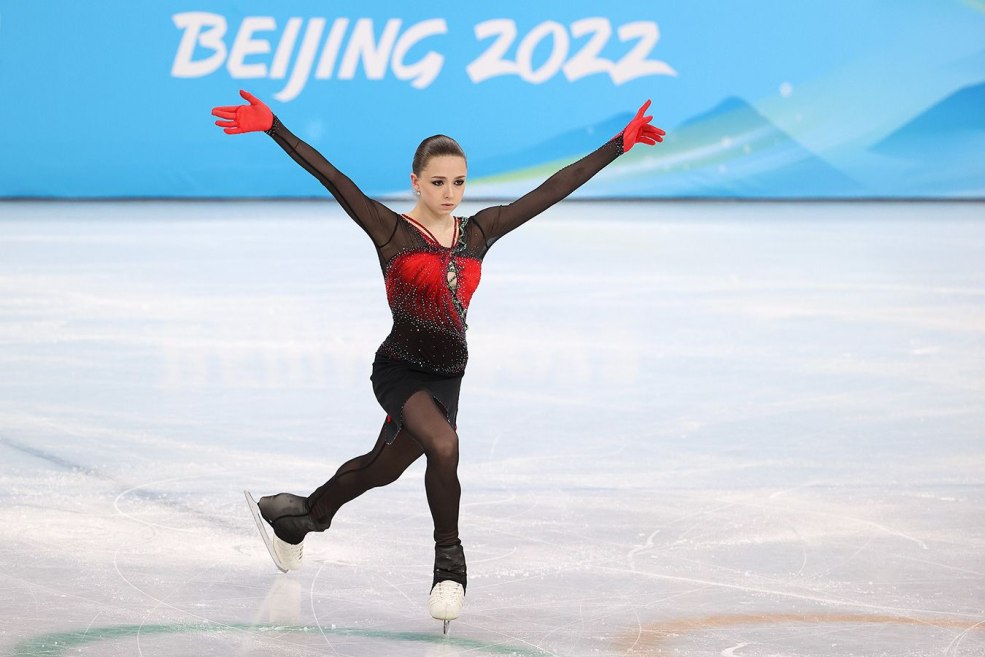Camila Valeva Olympics à Pékin