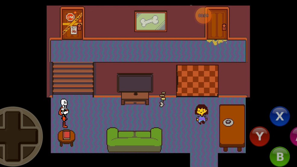 House Undertale Sansa et Papyrus