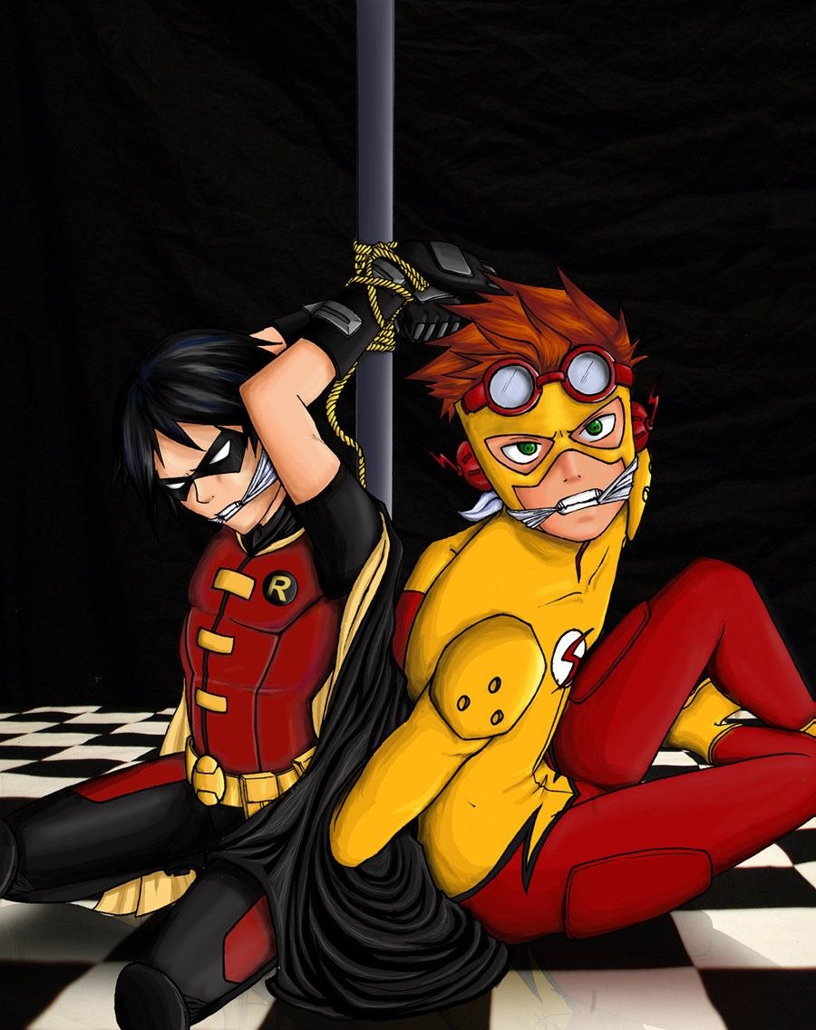 Robin et Kid Flash Slash