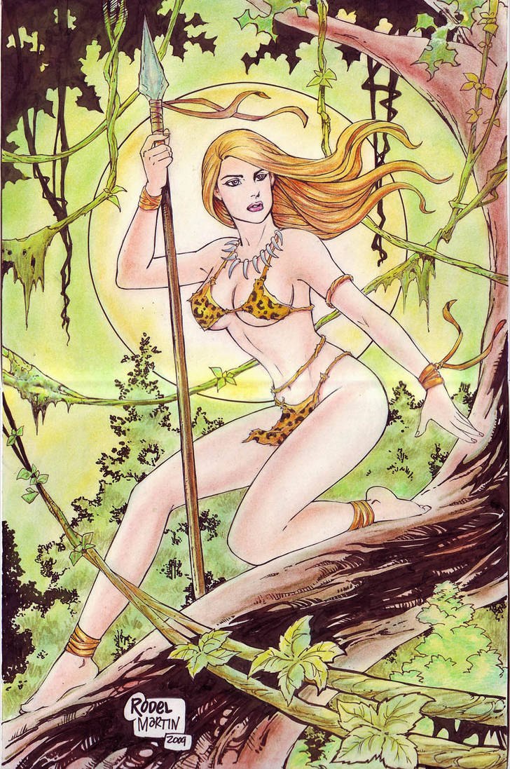 Fille de poupée de la jungle