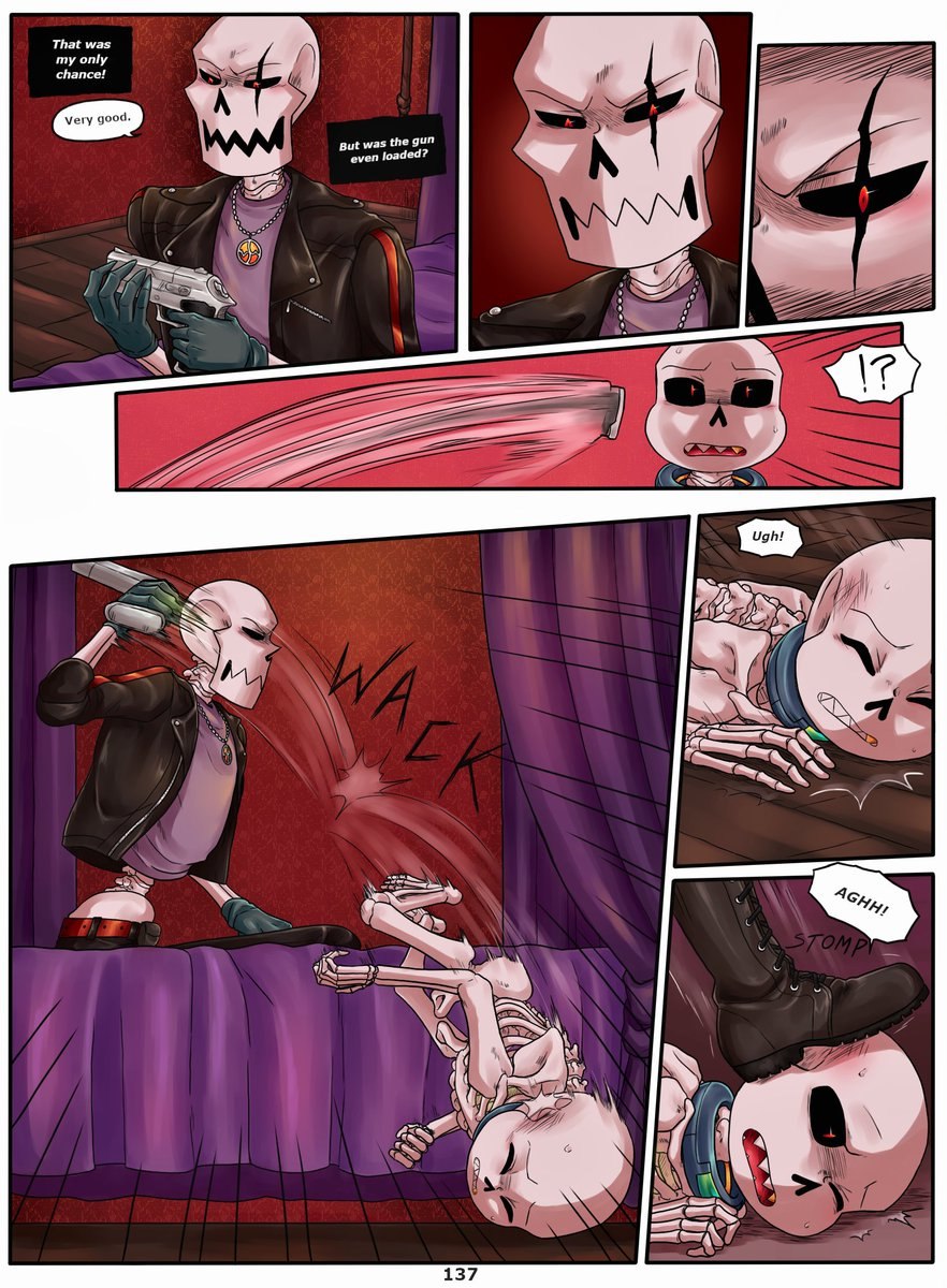 Streetfelltale Sans and Comics Comics