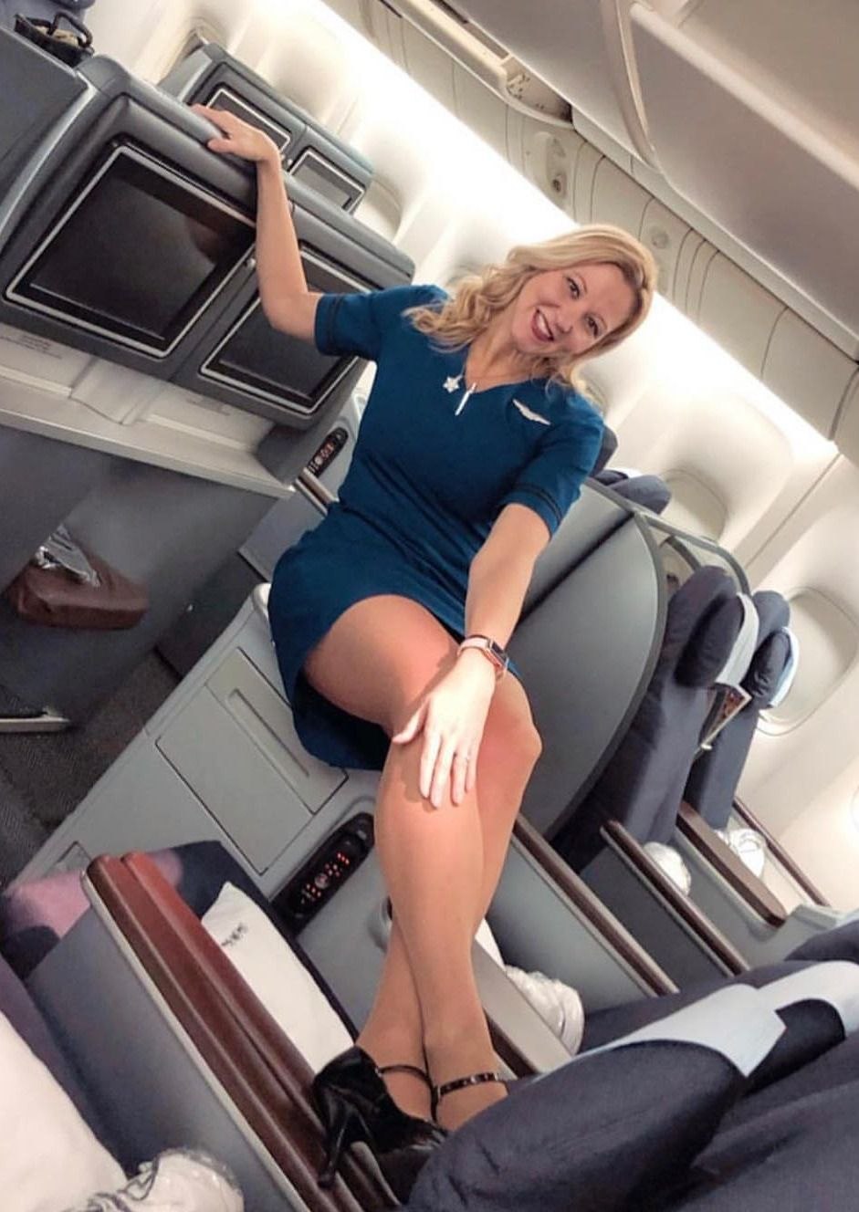 Hôtesse de l'air Whitney Yong