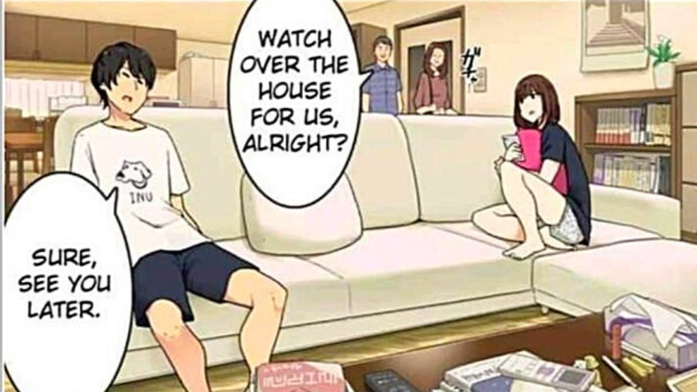 Hentai quand les parents partent