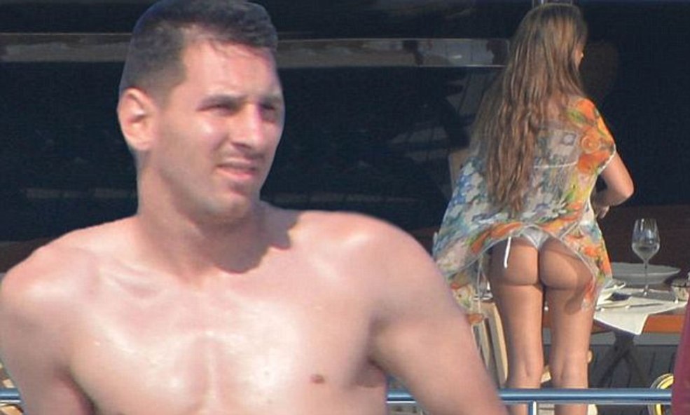 Lionel Messi et Antonella Rokuzzo