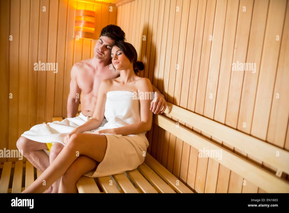 Sauna mec and girl