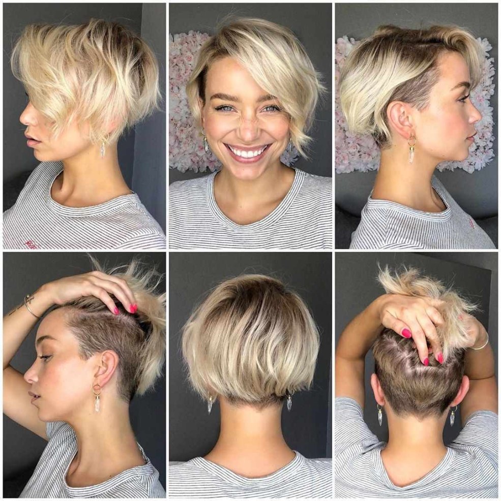 Asymétrie Pixie Bob pour les cheveux courts
