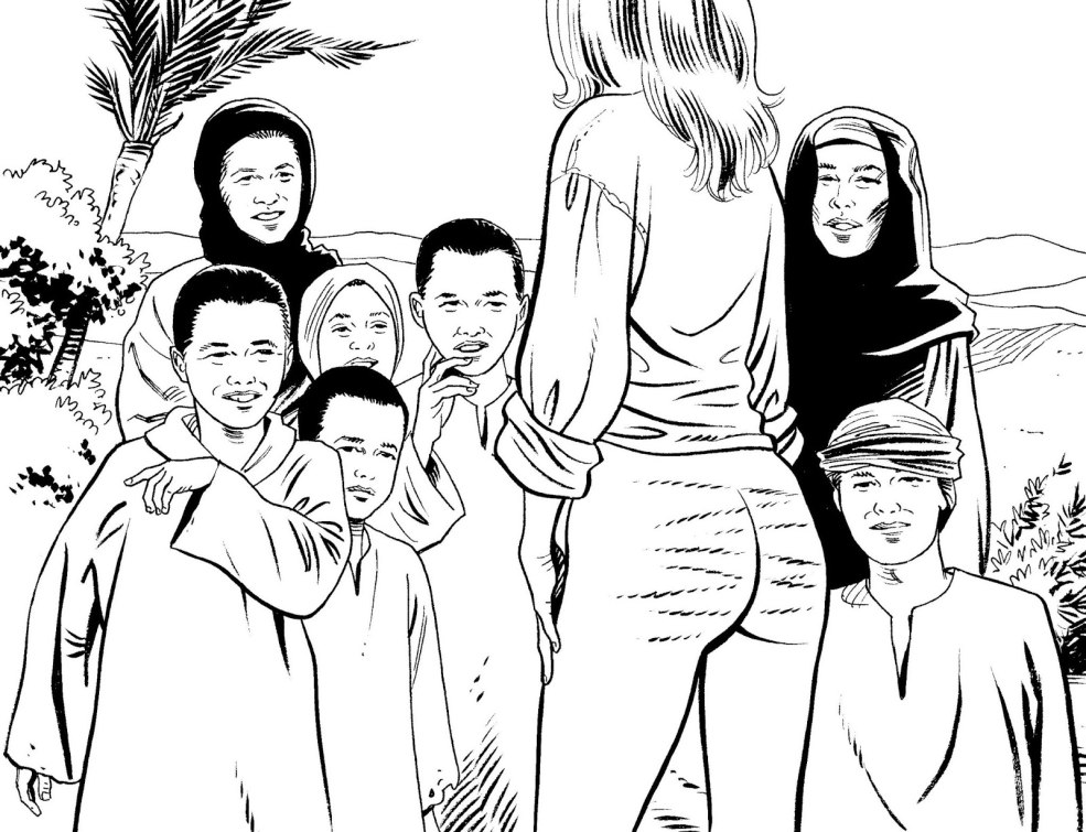 Taille de vêtements. Talla Taulle