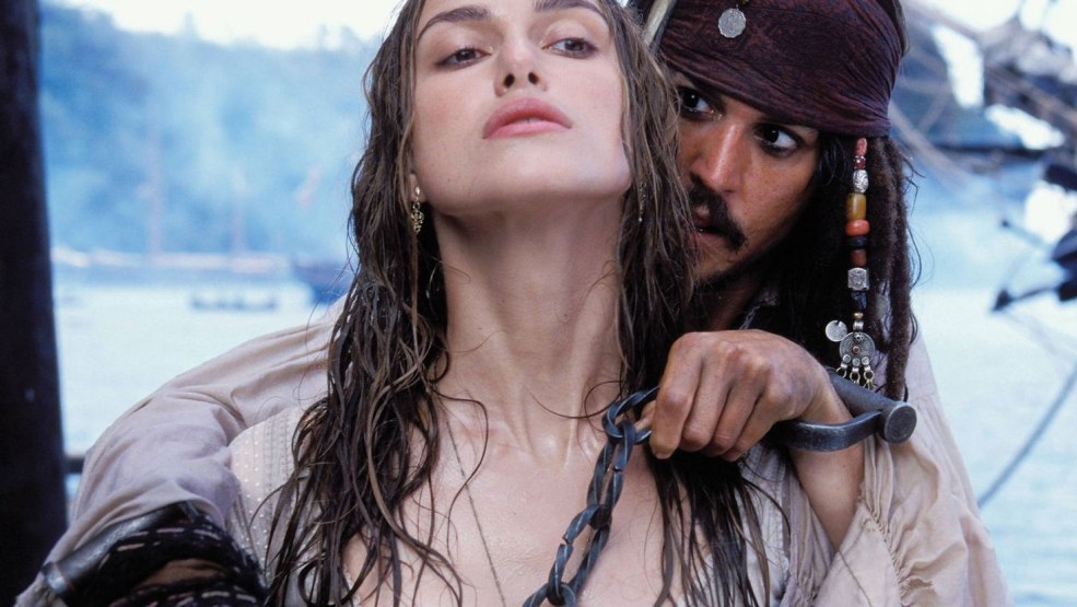 Kira Knightley Elizabeth Swann nue