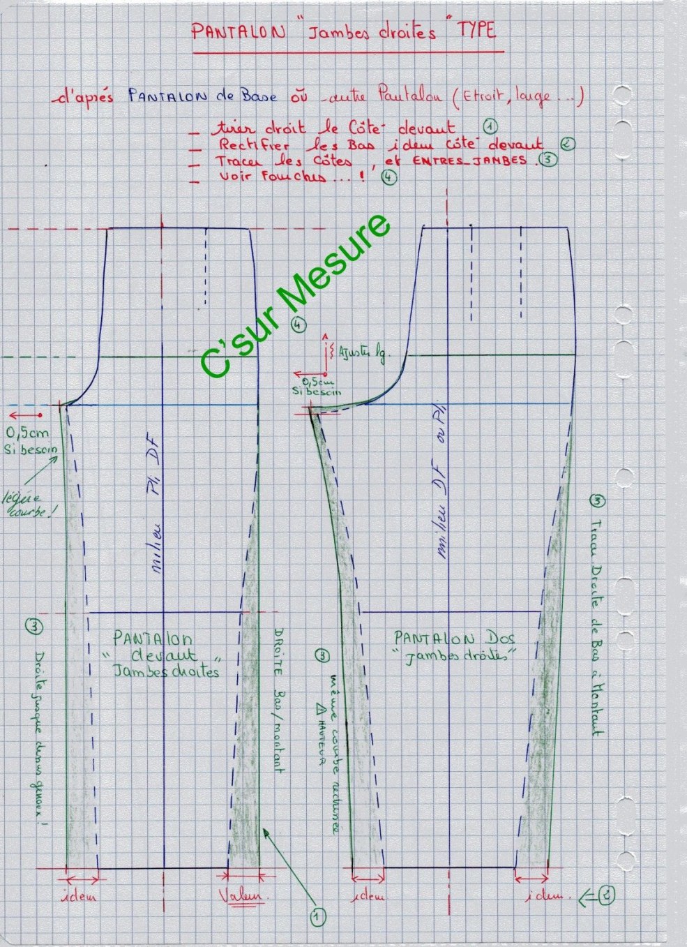 Pantalon de dessin animé