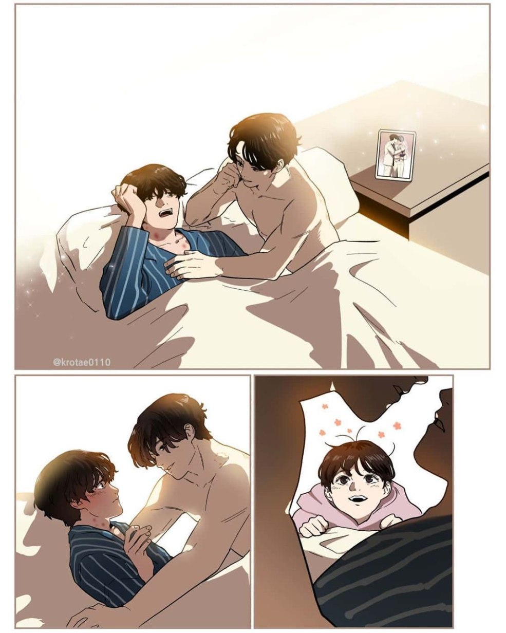 Bts vkook art 18 +