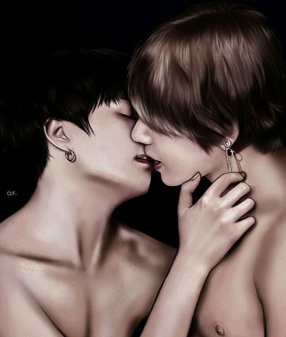 Bts vkook baiser
