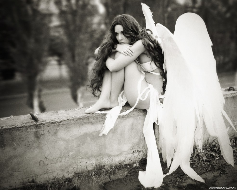 Fille aux ailes